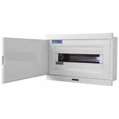 西门子 白色盖板空气开关强电箱 16回路