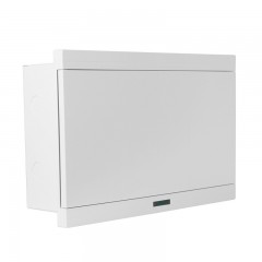 西门子 白色盖板空气开关强电箱 16回路