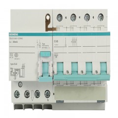 西门子 4P漏电保护器40A漏保 5SU93461CR40
