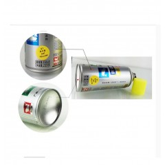 和新 建筑装饰 汽车家具自动喷漆环保油漆 黑色 350ml/罐 银色  QZYB