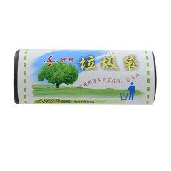 舒润 黑色垃圾袋 60厘米*80厘米 30只/卷