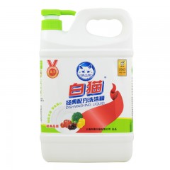 白猫 经典配方洗洁精(新盖)1500g