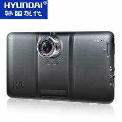 现代/Hyundai  H-60 汽车用品 现代H60汽车7寸便携式货车GPS导航仪行车记录仪电子狗测速一体机 导航仪 黑色