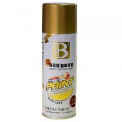 保赐利 自动喷漆汽车漆摩托漆涂鸦喷漆罐墙面轮毂漆 金装230g B-1924 137#深红色