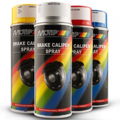 MOTIP  进口汽车卡钳漆自喷漆汽车摩托车刹车系统卡钳喷漆手喷漆卡钳改色漆德国品牌 红色