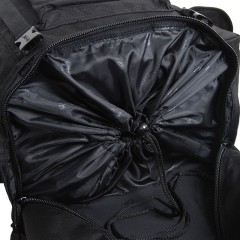 顿巴纵队 户外背包登山包 大容量双肩包 旅游徒步防水牛津带魔术贴旅行背囊 65L黑色