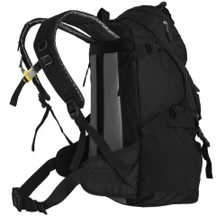 力开力朗  户外休闲多功能双肩背包登山包旅行包 062 黑色 45L