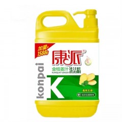 康派 金桔姜汁洗洁精 1.588kg (桶)