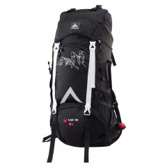 极地 登山背包 70L (黑色) 商品毛重1.9kg 2019