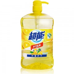 超能 离子去油洗洁精(柠檬护手)1.5kg（新老包装随机发货）