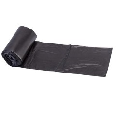 舒润 黑色垃圾袋 60厘米*80厘米 30只/卷