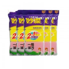 妙洁 海绵百洁布 MHS2+1 40包/箱（实际单位：袋）(清洁工具)