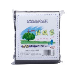 舒润 垃圾袋（黑白紫三色随机发货) 40厘米*50厘米 30只/卷 3卷/包