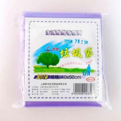 舒润 垃圾袋（黑白紫三色随机发货) 40厘米*50厘米 30只/卷 3卷/包