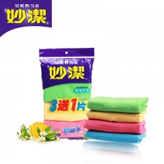 妙洁 3+1片装 多功能擦拭布 (包)
