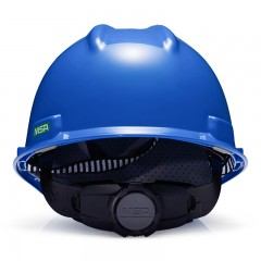 梅思安 MSA 标准型安全帽 10172905 (蓝色) （顶部无透气孔 ）（实际单位：顶）