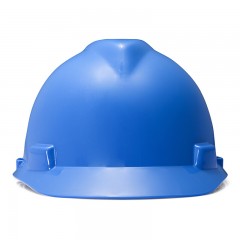 梅思安 MSA 标准型安全帽 10172905 (蓝色) （顶部无透气孔 ）（实际单位：顶）