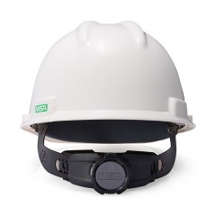 梅思安 MSA 标准型安全帽 10172901 (白色) （顶部无透气孔 ）（实际单位：顶）