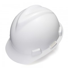 梅思安 MSA 标准型安全帽 10172901 (白色) （顶部无透气孔 ）（实际单位：顶）