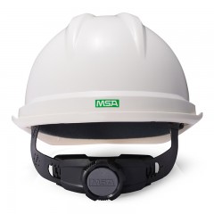 梅思安 MSA 标准型安全帽 10172901 (白色) （顶部无透气孔 ）（实际单位：顶）