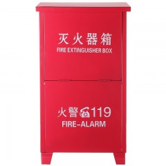 久久神龙 灭火器箱加厚型 消防箱 可放置3/4/5公斤干粉灭火器 2/3L水基型灭火器两具 消防器材 SL52A