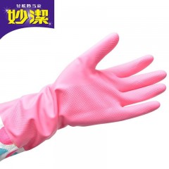 妙洁 厚绒保暖手套 均码 手套 红色