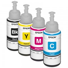 爱普生/Epson   墨仓式打印机原装四色墨水 适用L130/310/360/380/405等