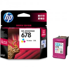 惠普/HP 678 原装墨盒 黑色彩色打印机hp2648  1018 4648 2548