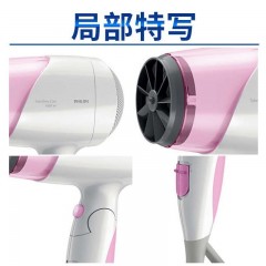 飞利浦 电吹风机HP8200 家用大功率 6档冷热风恒温护发便携可折叠