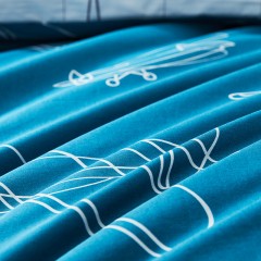 lovo 家纺四件套件床上用品儿童卡通全棉纯棉