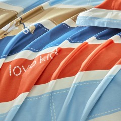 Lovo 男孩印花床上三/四件套卡通床单全棉被套儿童卡通床品