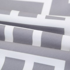 LOVO 床品简约时尚条纹抱枕套靠垫套不含芯