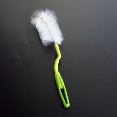 茶花 塑料刷旋转刷刷子清洁转动旋转瓶刷奶瓶刷长柄杯刷软毛