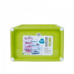 茶花 塑料收纳架多层浴室卫生间置物架落地杂物整理架储物架置物架