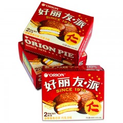 好丽友 巧克力派 2枚68g*12/盒
