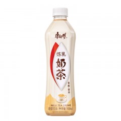 康师傅 经典奶茶饮料 炼乳味500ml*15瓶 整箱
