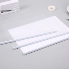 晨光 A4抽杆夹 A4文件夹 透明拉杆夹简历夹报告夹试卷ADM95105