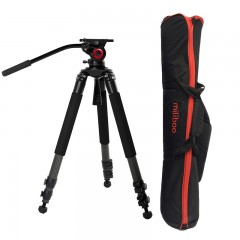 miliboo/米泊 摄影摄像机三脚架专业铝合金 单反 MTT701A