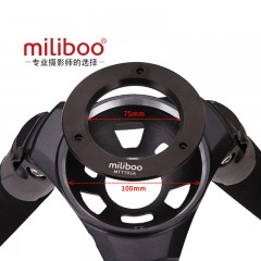miliboo/米泊 摄影摄像机三脚架专业铝合金 单反 MTT701A