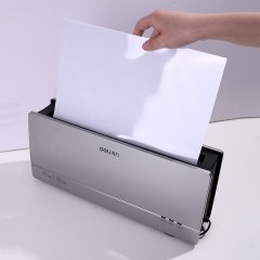 得力 热熔封套蓝红色 相册书本合同文件装订封皮10个装 3864C