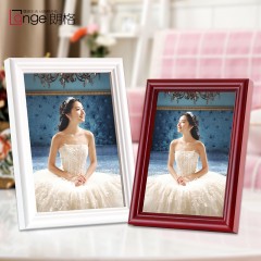 朗格 实木相框儿童摆台 欧式创意7寸5 6 8 10 A4 16寸挂墙