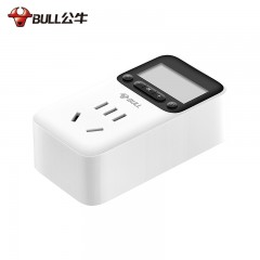 公牛 插座定时器预约循环开关自动断电智能插座电动车手机定时插座 GND-1盒