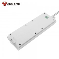 公牛 电源插座接线板插排插线板拖线板双重防雷带线3米  GN-H1440