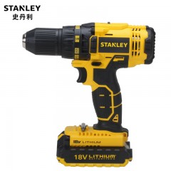 STANLEY/史丹利锂电钻家用18V手电钻 电起子充电钻电动螺丝刀工具 SCD20C2K