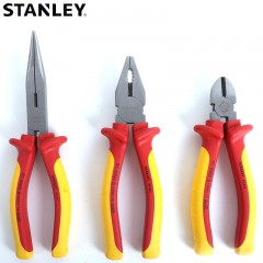 STANLEY/史丹利 3件套MAXSTEEL加硬绝缘钳套 钳子套装 84-011-23