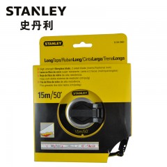 STANLEY史丹利 密闭式公英制卷尺 15米软卷尺软皮尺软尺 34260-8
