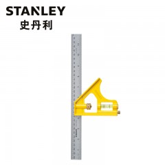 STANLEY/史丹利 直角尺 公制活动直角尺300mm STHT46143-23