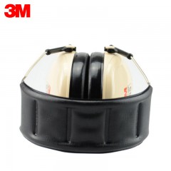 3M H6A耳罩 专业防噪音睡眠降噪学习防护静音飞机工业隔音耳罩