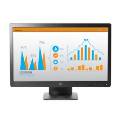 惠普/HP  P232 23英寸 LED液晶背光 惠普商用显示器TN屏72%色域 壁挂