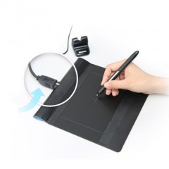 汉王 手写板Q先锋+ 电脑手写板老人写字板 无线纤薄大屏老人手写板